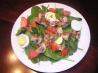 Spinach Salad with Honey Bacon Dressing