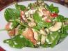Spinach Salad with Honey Bacon Dressing