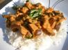 Red Curry Chicken and Eggplant (Aubergine)