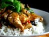 Red Curry Chicken and Eggplant (Aubergine)