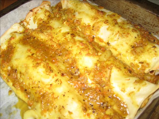 Curried Chicken Crepes. Photo by Sally S
