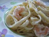 Reduced Fat Shrimp Alfredo