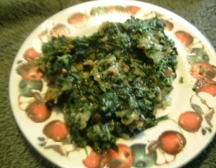 Lawrys Creamed Spinach. Photo by WI Cheesehead