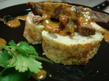 Grilled Lime-Marinated Flank Steak With Chipotle-Honey Sauce. Photo by Kitty Kat Cook