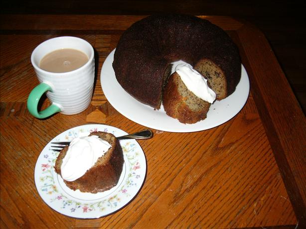 Banana Nut Cake with Whipped Cream Frosting. Photo by Christie*