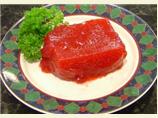 Cranberry Jello. Photo by Chef Doozer