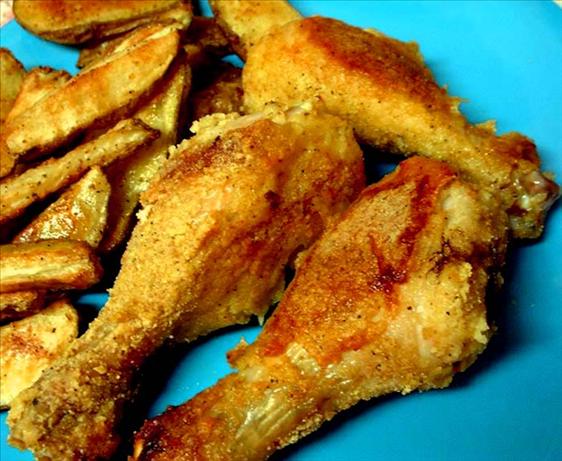 Crunchy Baked "fried" Chicken. Photo by VickyJ