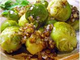 Brussels Sprouts With Warm Balsamic Vinaigrette