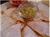 Sweet Red Pepper & Mushroom Quesadillas. Recipe by CountryLady