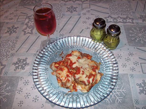 Venison Parmesan. Photo by Aunt Paula