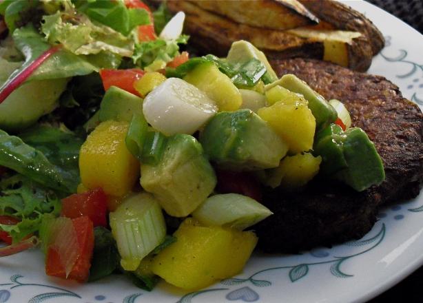 Simple Avocado-Mango Salsa. Photo by PaulaG