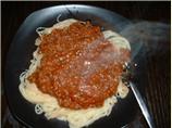 My Mama's Meat Sauce. Photo by Miraklegirl