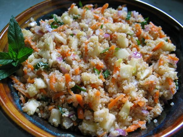 Quinoa-Apple Salad. Photo by flower7