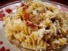 Fusilli With Sausage Sun Dried Tomatoes and Vermouth Cream Sauce. Recipe by P4