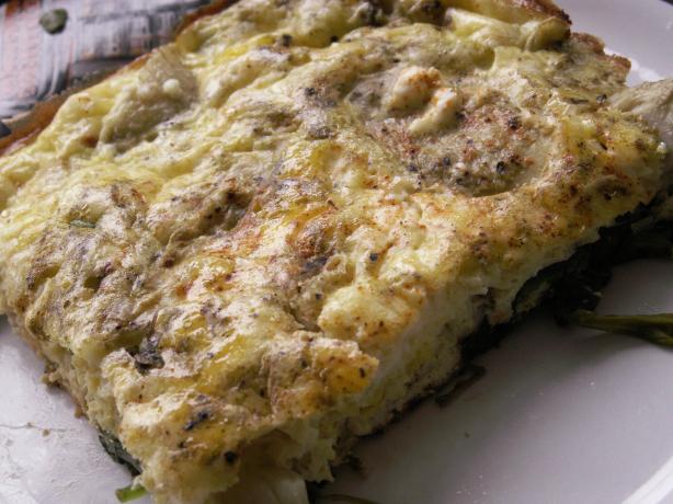 Arugula, Feta & Dill Frittata. Photo by JanuaryBride