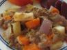 Hamburger Stew. Recipe by Barefoot Beachcomber