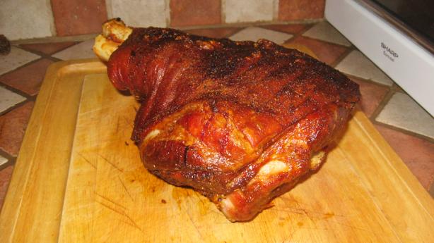Puerto Rican Style Pernil (Roast Pork). Photo by Chef #1532894