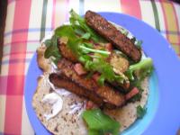Greek Tempeh Pitas