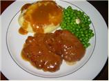 The Very Best Salisbury Steak. Photo by canarygirl