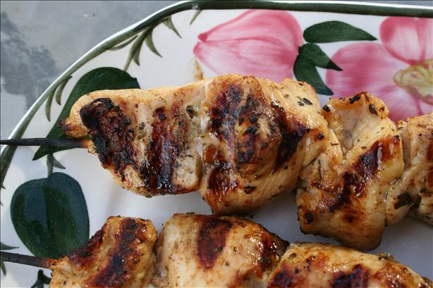 Chicken Souvlaki. Photo by Kymmarie