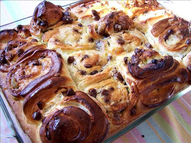 Chocolate and Pistachio Whiligig Buns. Photo by Rita~