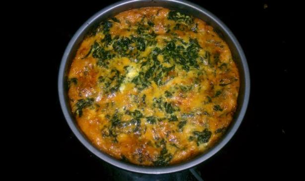 Crustless Spinach Quiche. Photo by exg10