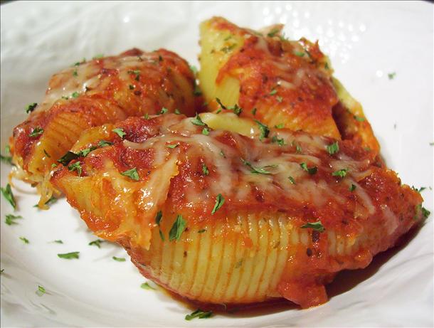 I Hate Ricotta Meat & 2 Cheese Stuffed Shells. Photo by * Pamela *