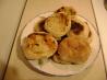 Honey Bran English Muffins (Bread Machine). Recipe by Bev