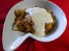 Drunken Bread Pudding With Amaretto Sauce. Recipe by Barb Gertz