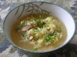 Chicken, Rice and Cabbage Soup