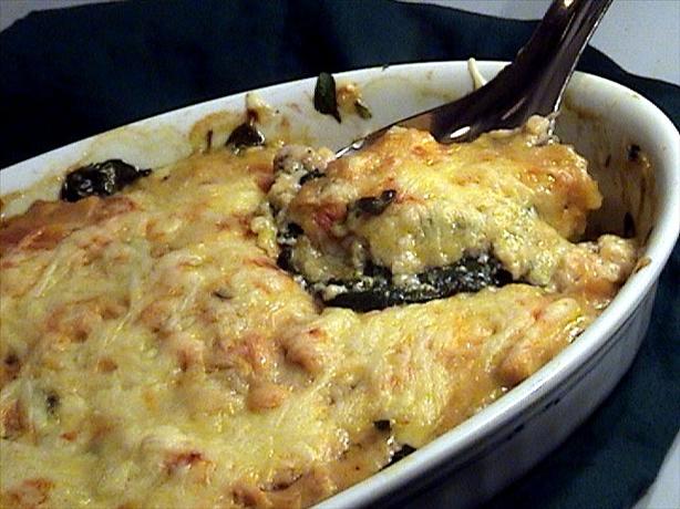 Spinach and Mushroom Casserole. Photo by Lori Mama