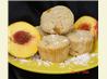 Coconut Peach Muffins