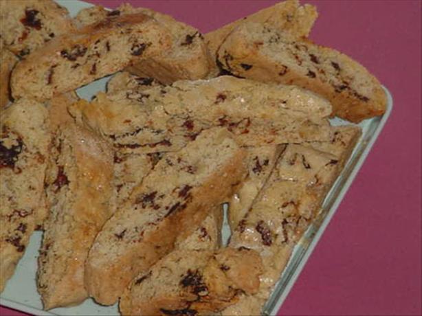 Cherry Biscotti. Photo by justcallmetoni