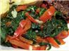 Garlic Spinach & Bell Peppers