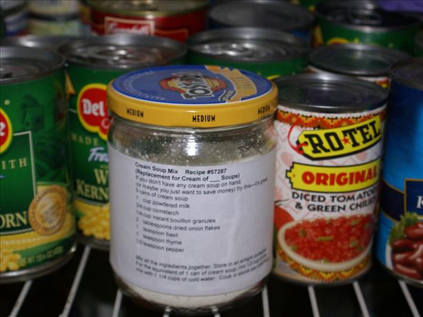 Cream Soup Mix (Replacement for Cream of ___ Soups) Substitute. Photo by lynmoz