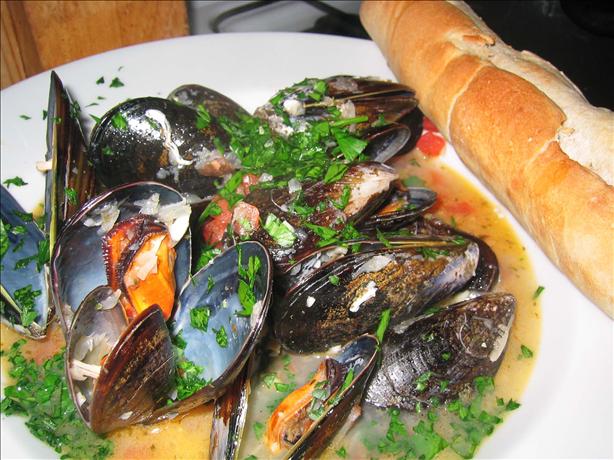 Mussels Italiano. Photo by maryjane in spain