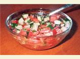 Tomato and Mint Salad (Shirazi)