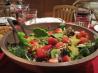 Strawberry and Spinach Salad with Sweet French Dressing. Recipe by Sharlene~W