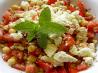 Chickpea, Cherry Tomato, and Feta Salad. Recipe by Faith77