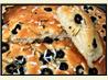 Focaccia Bread Herbed With Black Olive & Fresh Rosemary