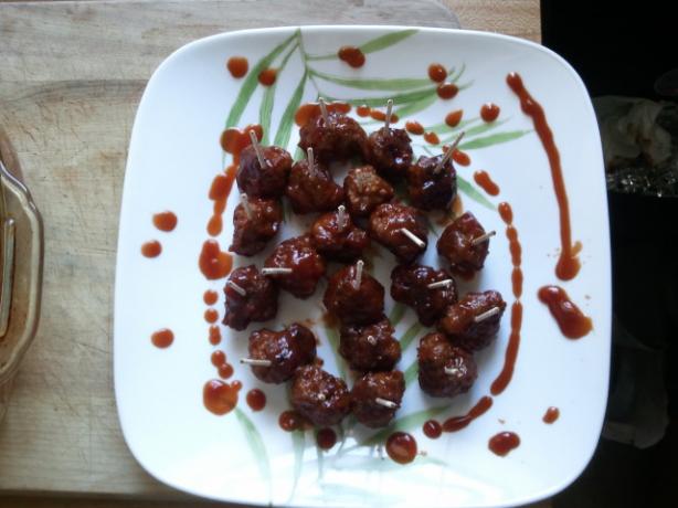 Appetizer Meatballs. Photo by Half Sauced
