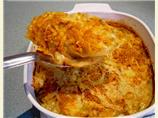 Potato Gratin with Mustard and Cheddar Cheese