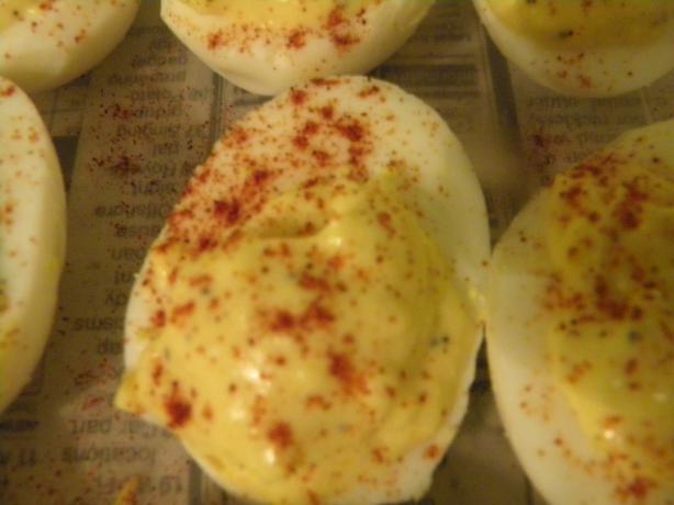 Deviled Eggs. Photo by LizDaCook