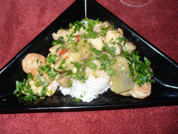 Chicken, Shrimp and Rice. Photo by IngridH