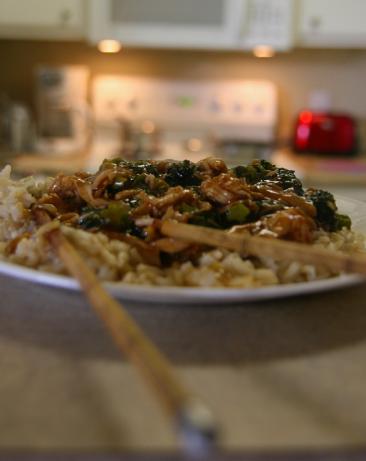 Chinese "brown Sauce" Chicken. Photo by Love Button & Jelly Bean