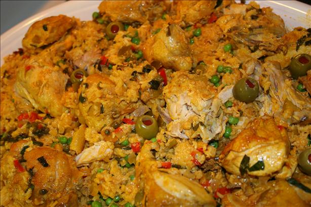 Gourmet Arroz con Pollo. Photo by Kymmarie