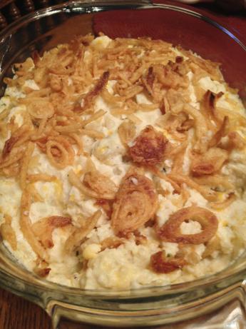 Creamy Garlic Mashed Potato Casserole. Photo by Meeko