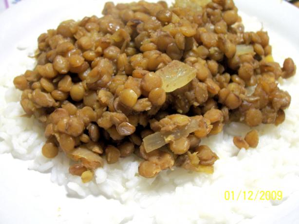 Honey Baked Lentils. Photo by Homemade Mom