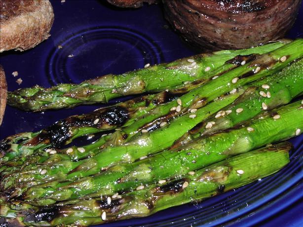 Fiery Grilled Asparagus. Photo by TeresaS