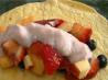 Fresh Fruit Salad Pita. Recipe by ratherbeswimmin'